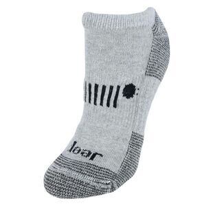 Jeep Women's Classic Cotton No Show Socks (3 Pair Pack)